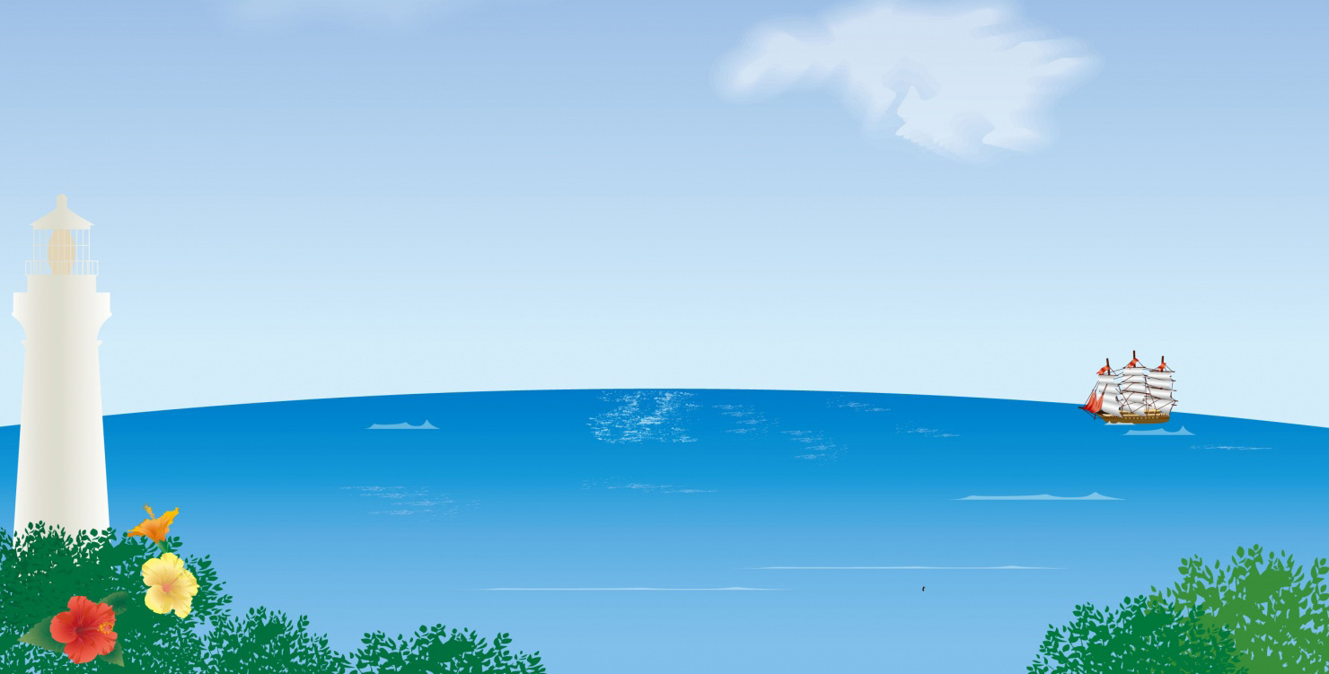 灯台イラスト日中